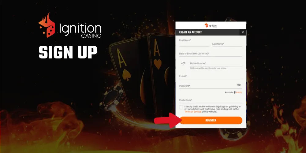 How To Make An Account At Ignition Casino 